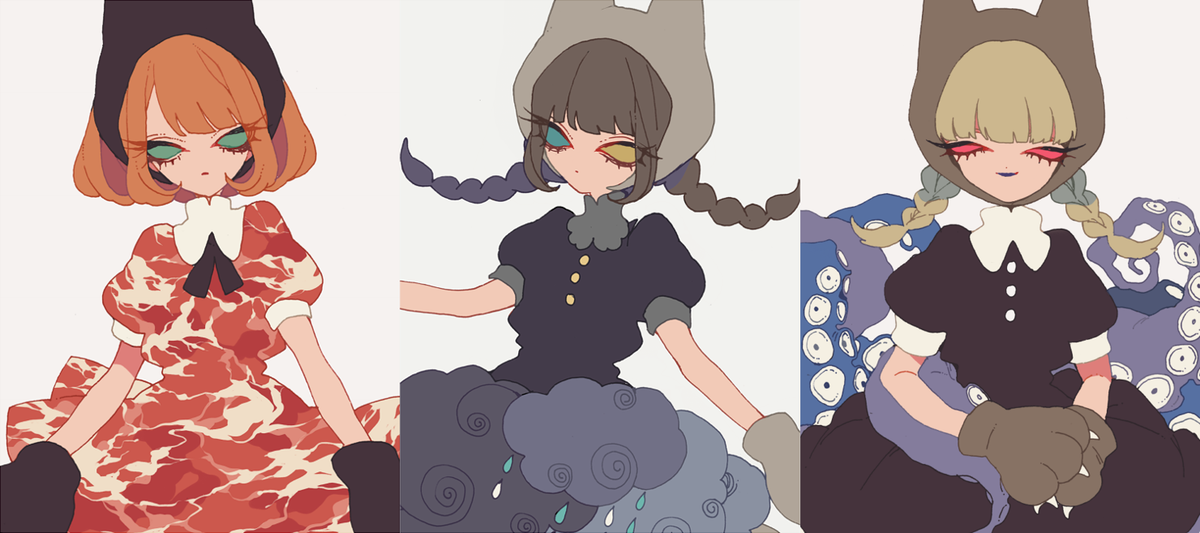 「1~3枚目創作・4枚目版権です。女の子を描きます。気になる方をフォロバ中心にリツ」|はね公のイラスト