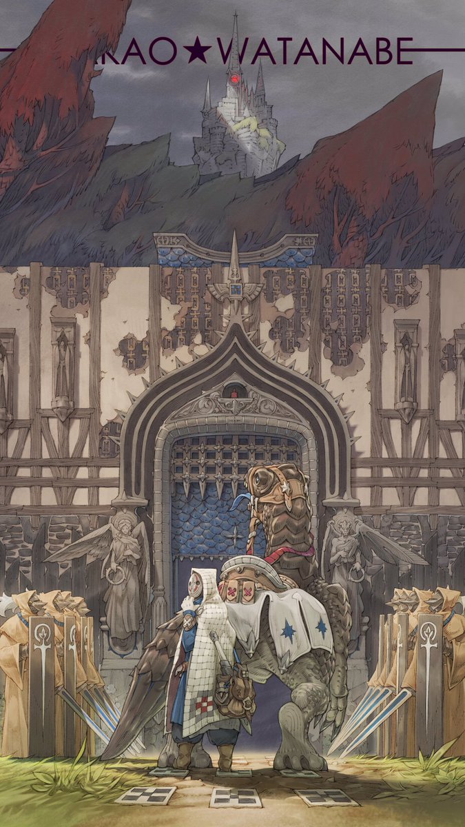 takao_watanabe's tweet image. 「生贄の少年」なイラストっ！