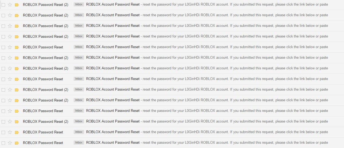 Loginhdi On Twitter I Keep Getting Emails Requesting Me To - hack roblox password reset