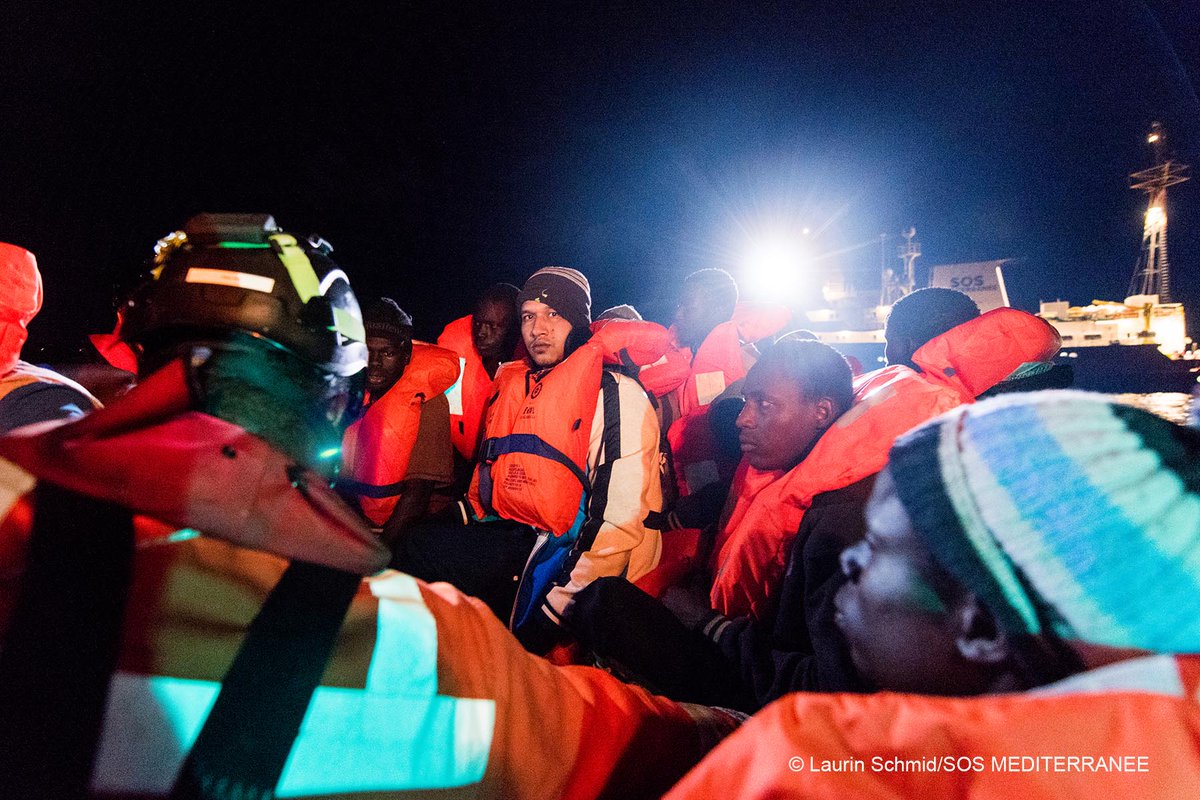 BREAKING: A baby boy was just born on board the #Aquarius. His mama was rescued from this boat by the <a href="/MSF/">MSF International</a> <a href="/SOSMedFrance/">SOS MEDITERRANEE France</a> crew last night.