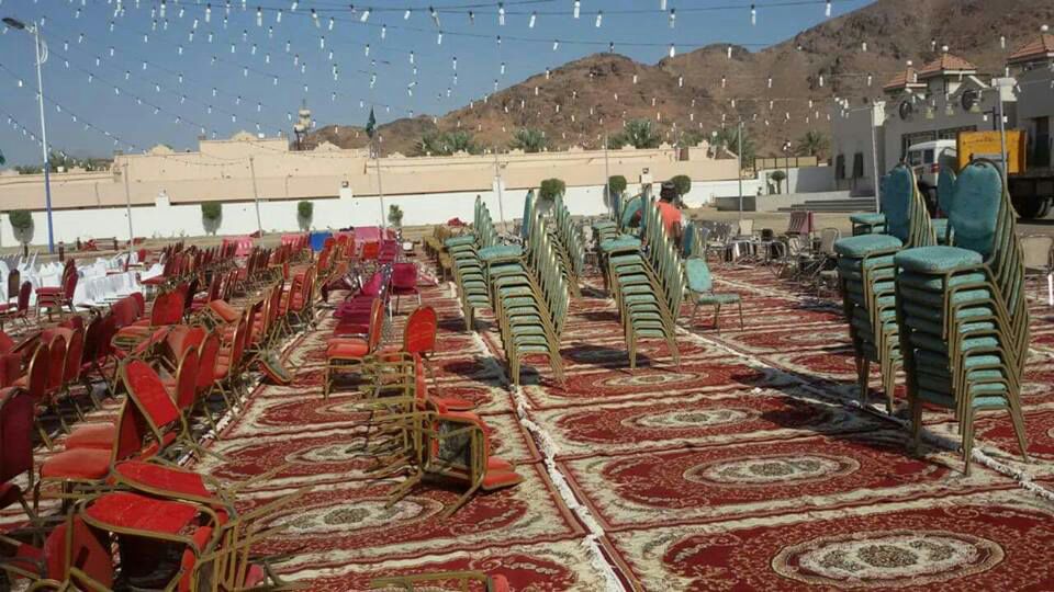 Alhamdulillah 
#MaulidNabi SAW
Diperingati di Jabal Uhud Saudi Arabia