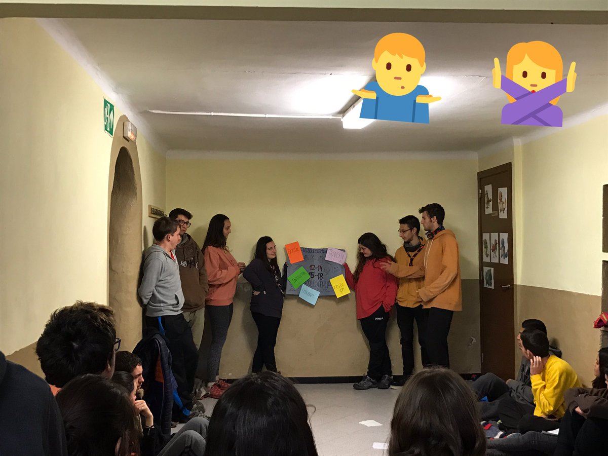 Ponència de psicologia evolutiva. Aquí tenim els experts en l'etapa 12 a 14 anys, i l'etapa de 15 a 18 #ungransector #tresinord