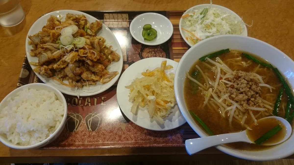 中西 淳 高崎市榛名町の台湾料理 福祥居さん 油淋鶏ランチセット800円 平日700円 ライスおかわり自由 ワンドリンク付き この値段でこのボリュームは増殖系台湾料理店の中でもcp最高じゃないかな でもメニュー見たら価格設定が異様に安い物や高い物があっ 中西 淳 高崎市榛名町の台湾料理 福祥居さん 油淋鶏ランチセット800円 平日700円 ライスおかわり自由 ワンドリンク付き この値段でこのボリュームは増殖系台湾料理店の中でもcp最高じゃないかな でもメニュー見たら価格設定が異様に安い物や高い物があっ