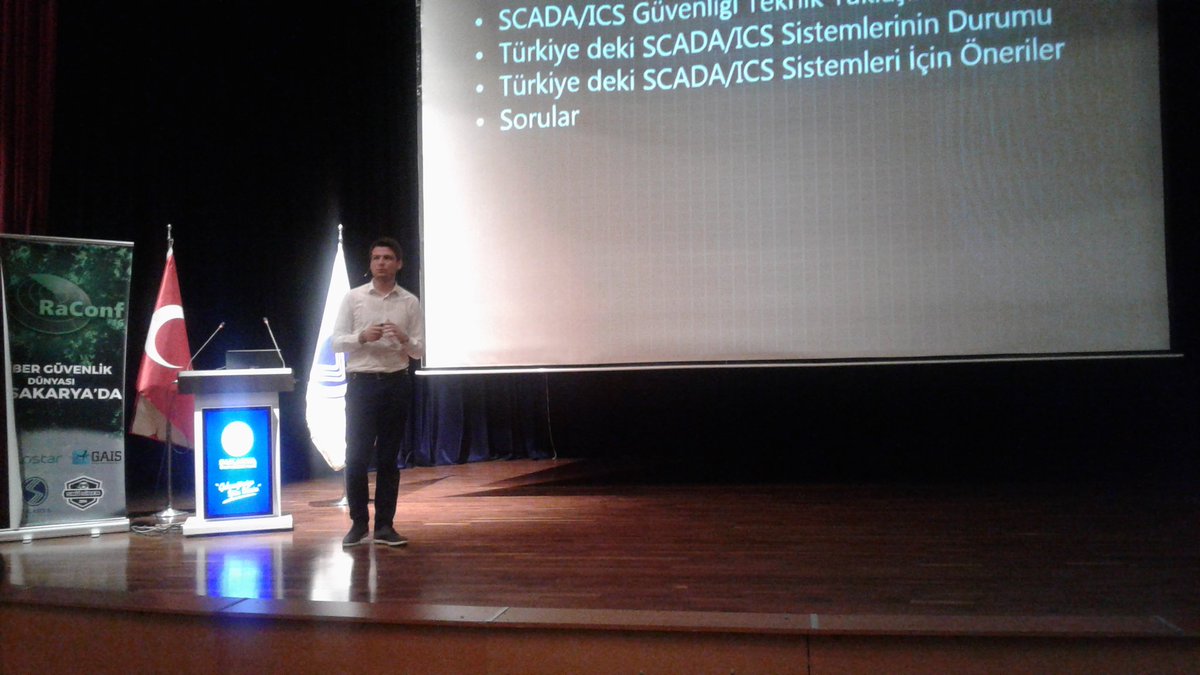 <a href="/RaConff/">RaConf</a> <a href="/kayhankayihan/">Kayhan Kayıhan</a> #raconf16 da Scada Audit'e Giriş sunumuna başladı.