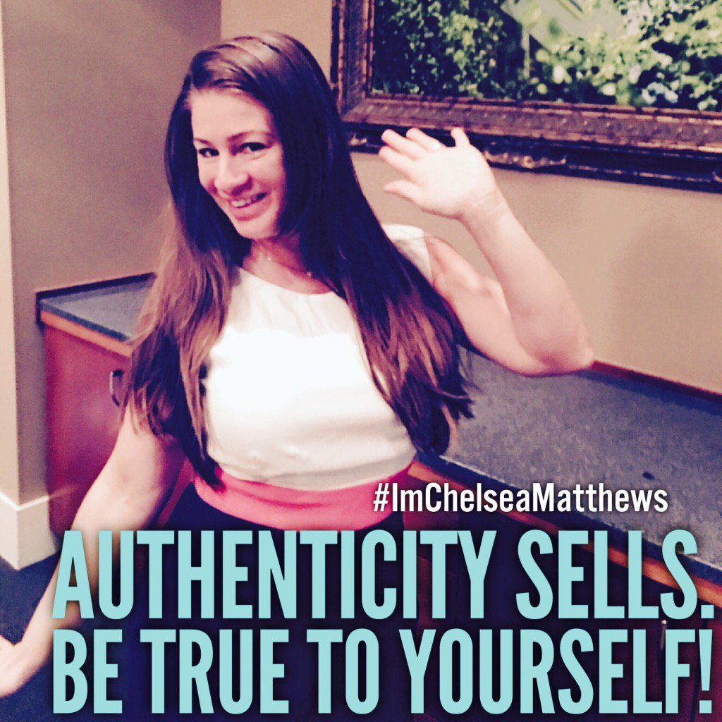 1ChelseaM's tweet image. #AuthenticitySells #BeTrueToYourself #ImChelseaMatthews