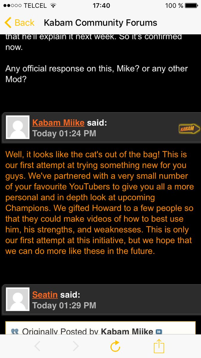 <a href="/MarvelChampions/">Marvel Contest of Champions</a> Don't we deserve our Howard? 57k likes can't lie. ;)