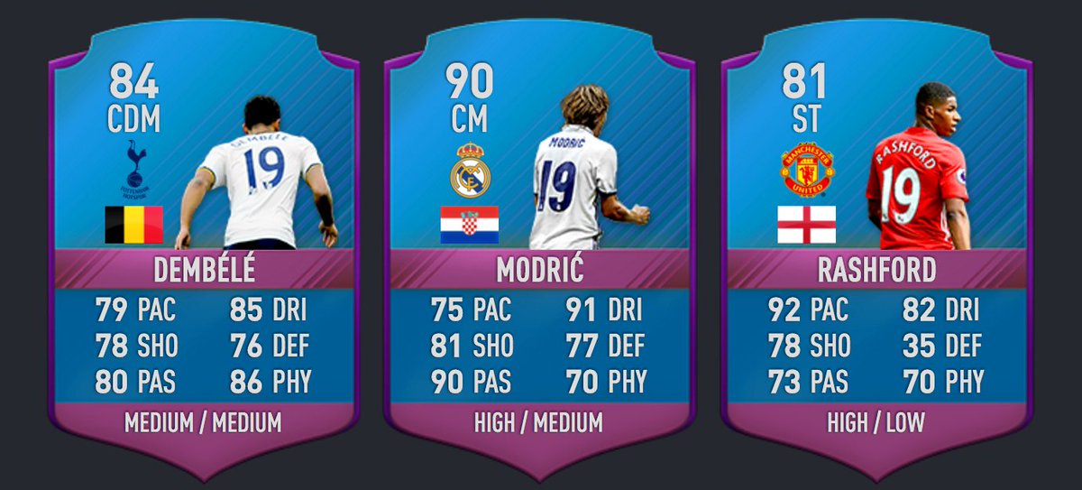 Futview December 19th S Futmas Sbc Is Three Ones Luka Modric Moussa Dembele And Marcus Rashford Fifa17 Futmas T Co Uvlmgxefdh T Co Bq3odewv7h