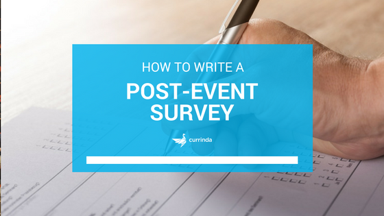 Currinda's tweet photo. Learn how to write a post-event survey and increase your response rate #eventprofs https://t.co/CUztpSQSBZ https://t.co/l9OASqSDNN