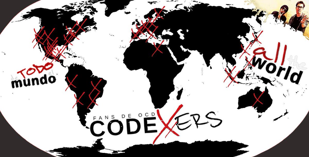 CODEXERSproject's tweet photo. #OLDCODEXhere is all your fans of the world!
@OLDCODEX_NEWS @mynameisyorke @Ryo_Yamagata @shinji_ohmura @taizo_nakamura https://t.co/h4QhfUZpB8