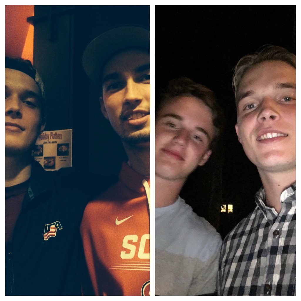 Happy birthday to a great role model and brother <a href="/CharlieLindgren/">CharlieLindgren35</a> and to one of my best friends @jake_oettinger