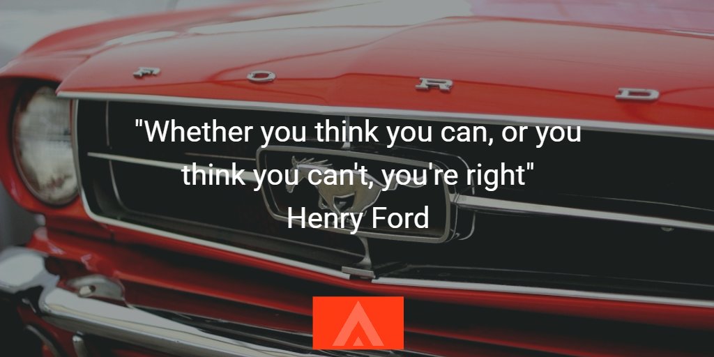 Adapt_Inspire's tweet photo. "Whether you think you can, or you think you can't, you're right"
Henry Ford

#DailyInspiration #Inspire #InspireMe https://t.co/wZI1r1N8p0