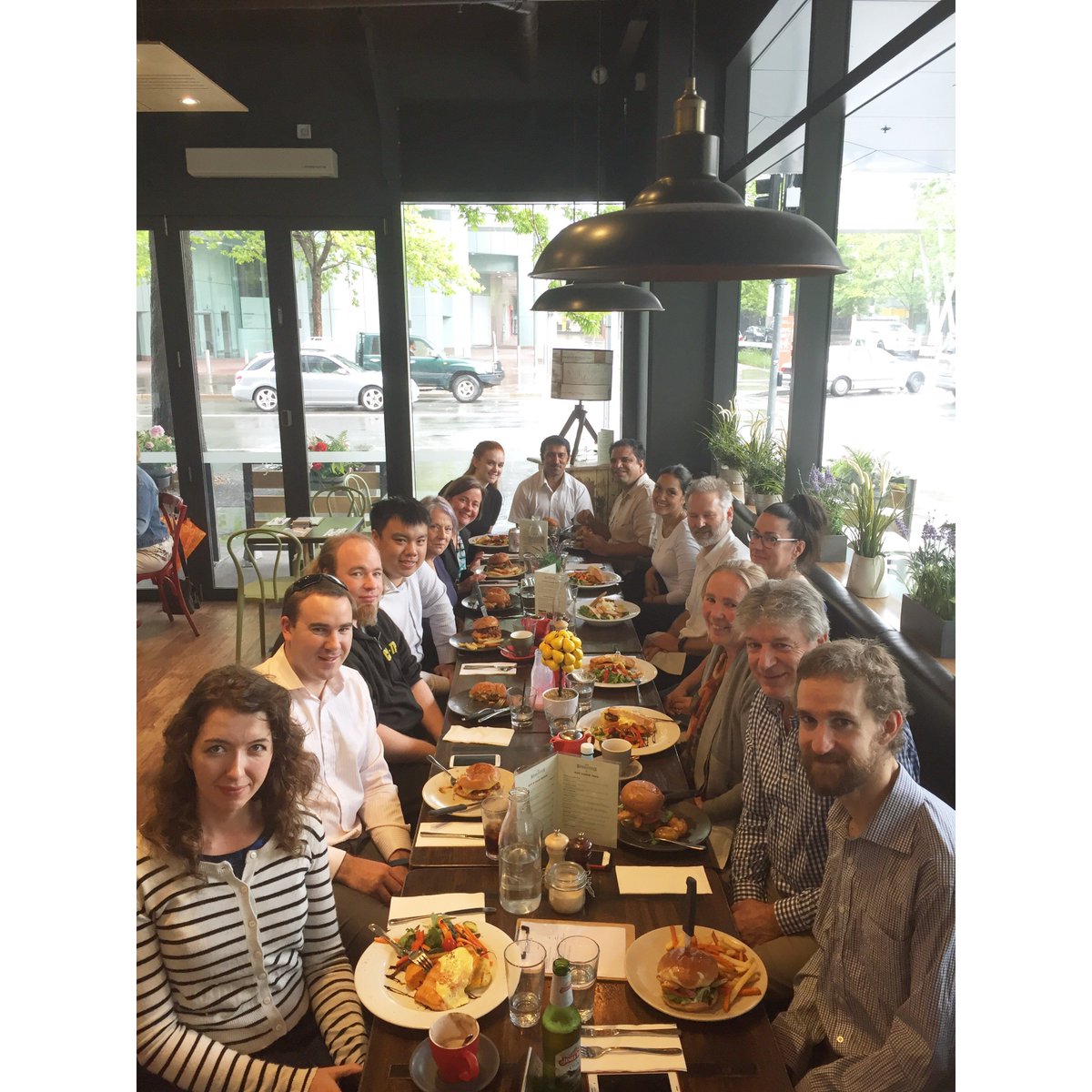 RandomComputing's tweet photo. The @RandomComputing team having Christmas Lunch at the wonderful @332Manhattan #CBR #Christmas #RandomComputingServices https://t.co/kQx2NdebPb