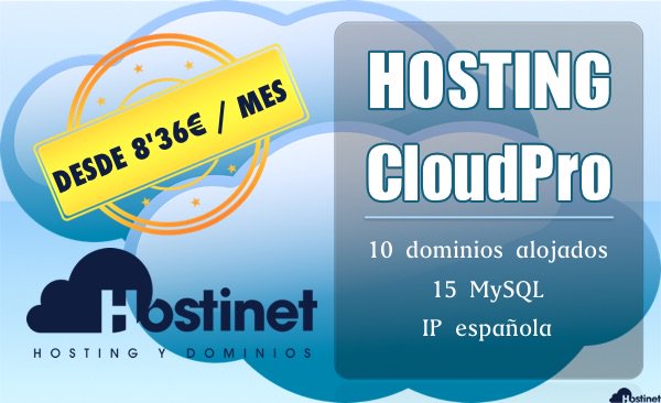 Hostinet's tweet image. Si neceesitas un buen #cloud_server en #España en @Hostinet te podemos ayudar. goo.gl/cIQryr