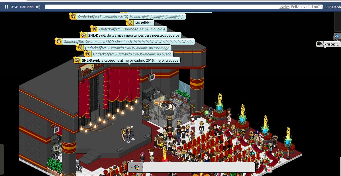 Hlandia_NET's tweet image. ¿Sabes ya los ganadores de los Habbo Awards? ¡Estamos en la gala esperándote hlandia.net !