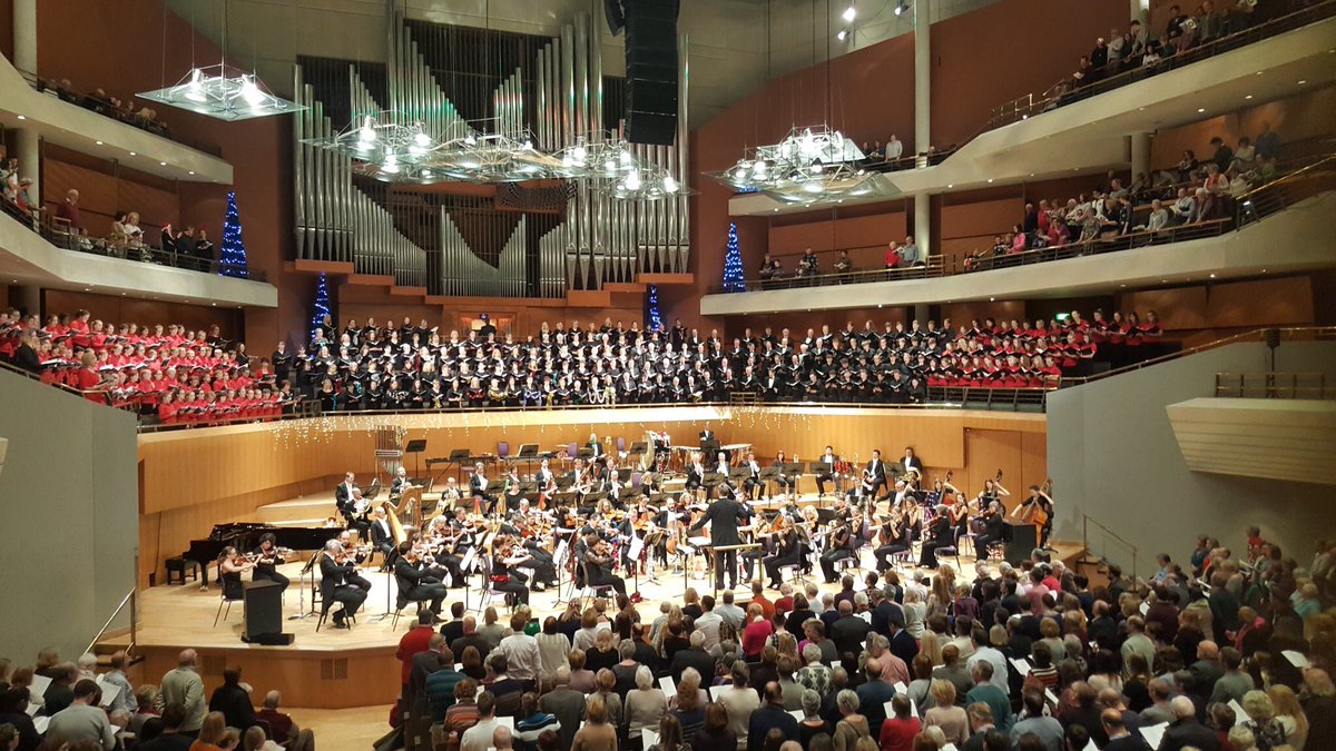 Massive thanks to <a href="/the_halle/">The Hallé</a> and all our choirs for getting Christmas off to the perfect start!