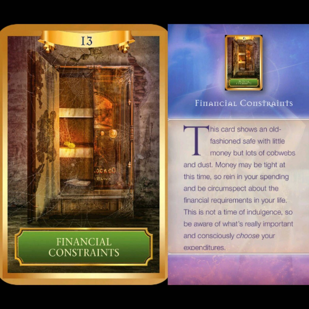 temptingtarot's tweet image. I can move through any cycle with dignity &amp;amp; awareness.I am open 2 receiving increasing wealth
#financialconstraints #sandraannetaylor