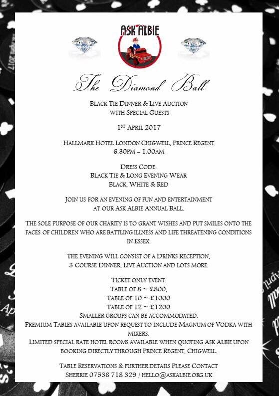 <a href="/Celeb_FC/">Celeb_FC</a> come and support Essex based charity granting wishes to children with life threatening conditions in Essex. Pls dm us #askalbie