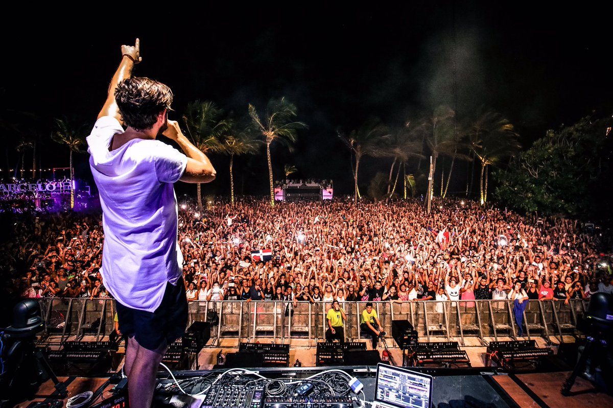 Zedd's tweet image. Punta Cana.