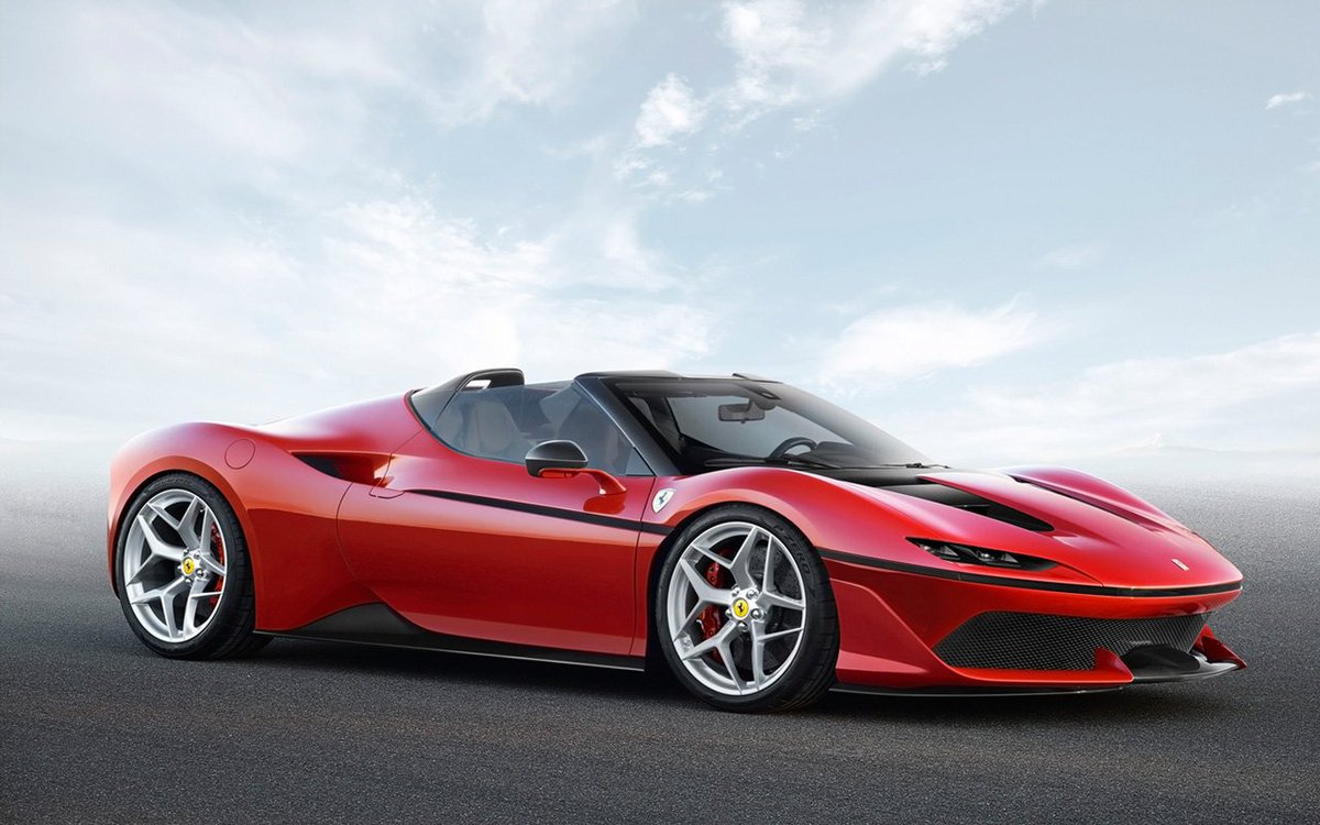 srswhls's tweet photo. The #J50 is a limited edition design based on the #Ferrari 488 Spider. https://t.co/Yd80GEkI29
#ItalianCars #SuperCars #SportsCars #CarPics https://t.co/3eqvas0ewx