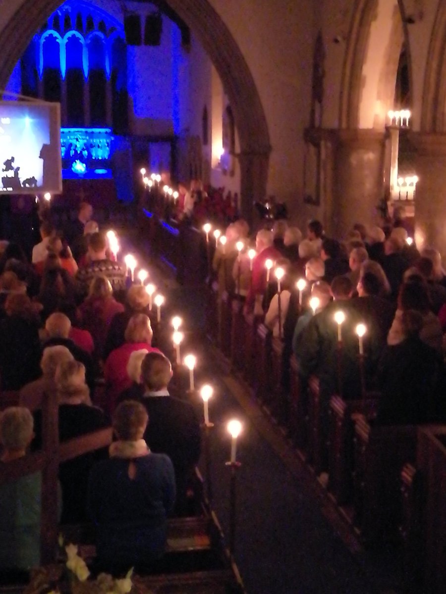 RachelNikolay's tweet photo. St Peter's traditional Carols by Candlelight service this evening.  Jesus, the light that brings life in all it's fullness #JoyToTheWorld https://t.co/ZMHHpwO07o