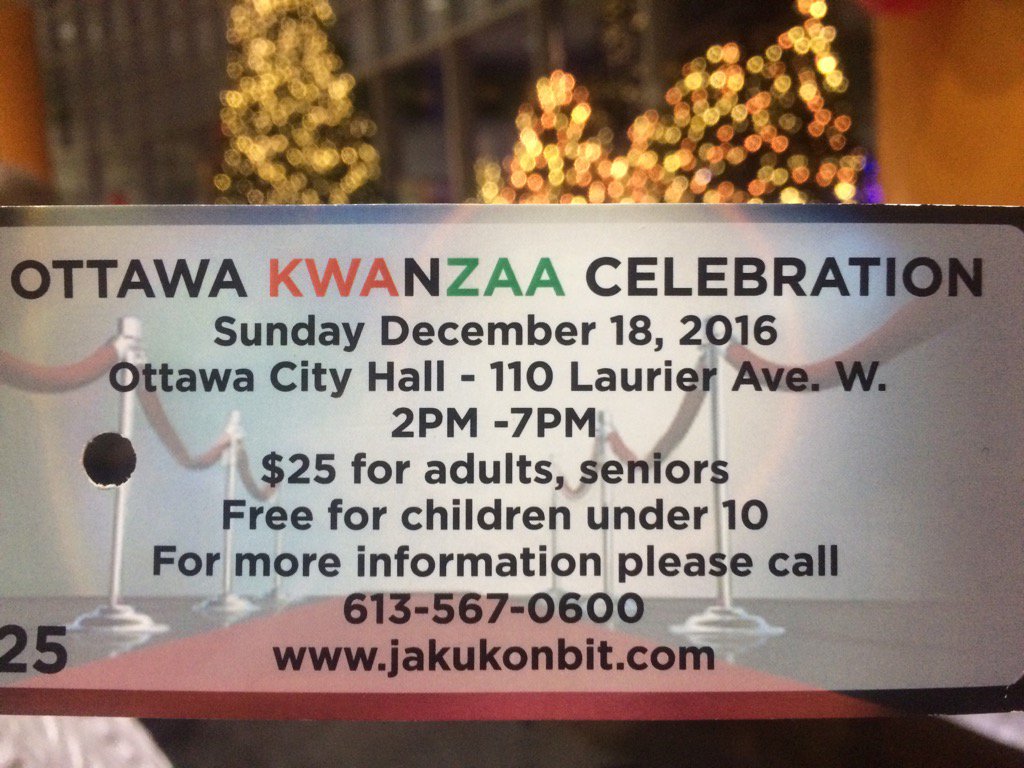 Asante sana from Kwanzaa 2016. Celebrating the principle of self determination and the spirit of community.