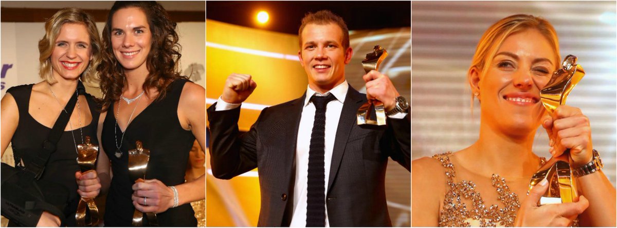 BILD_Sport's tweet photo. IHR HABT ES VERDIENT, @AngeliqueKerber, @fhambuechen & Laura Ludwig/Kira Walkenhorst! #SportlerdesJahres #SDJ2016 https://t.co/h9Uc59WpAF https://t.co/GOHS2wDc09