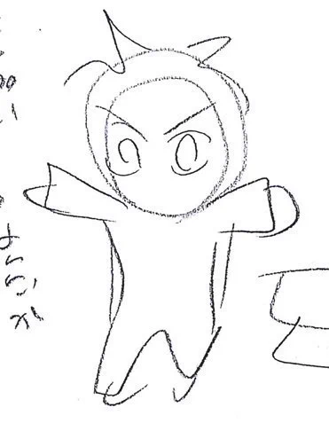 そういえば先日とても酷いネーム絵を晒したと思うんですが、その正解がもうほぼ行き渡ったと思うので答えを載せておきますね。一枚目は兄さんと思った人が多かったけど森永君でした( ˘ω˘ )ていうかどっちも森永君でした。 