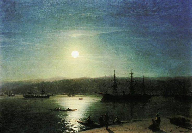 AlessandroForn6's tweet photo. Ivan #AIVAZOVSKY, "BOSPHORUS BY MOONLIGHT" 1874 #art #twitart #arttwit #iloveart #artist #followart #artlover https://t.co/8ENXP84CuX