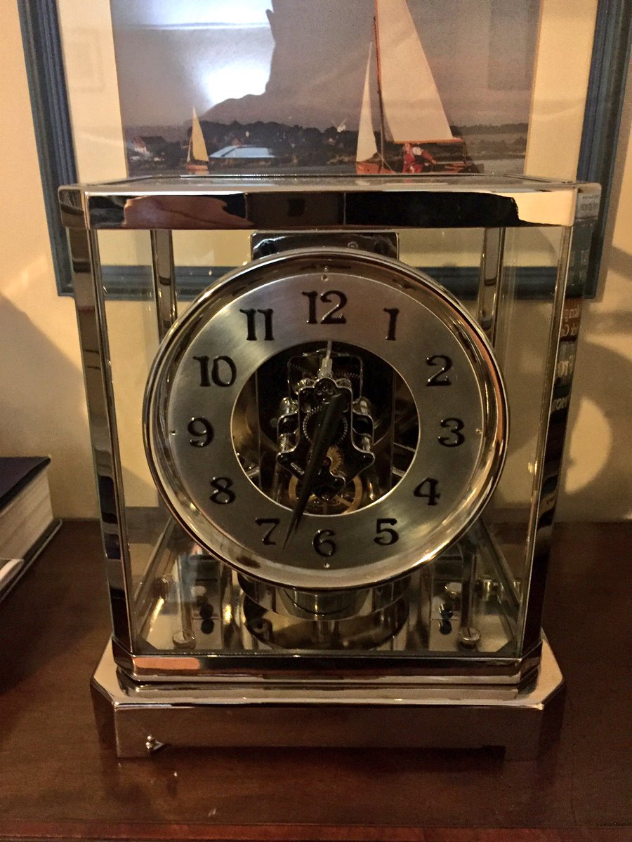 tom550993's tweet image. This is also quite a cool thing! #jaegerlecoutre #atmos #clock