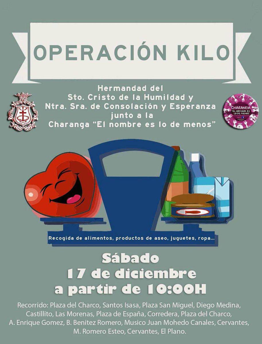 Y MONTORO SIGUE SIENDO SOLIDARIO. OTRO AÑO MAS.