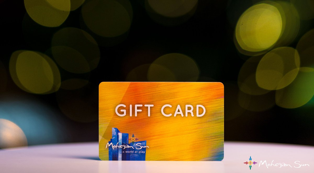 Mohegan Sun On Twitter Follow Rt For A Chance To Win 100 Gift Card 12daysofrt Mohegangift Https T Co Kwatvnw8bv