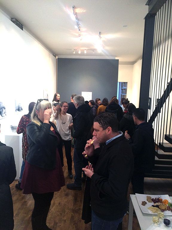 LonsdaleGallery's tweet photo. #tbt to an amazing opening for #outsidethelines! Show is up until December 22 ~~#contemporarytextile #canadianart #contemporaryart https://t.co/WzgT5KiY18