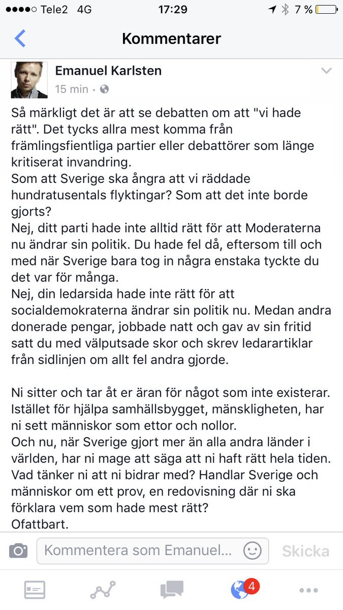 emanuelkarlsten's tweet photo. "Vi hade rätt". Vad snackar ni om? https://t.co/zz49mMkMoM https://t.co/u5koRF7eBS