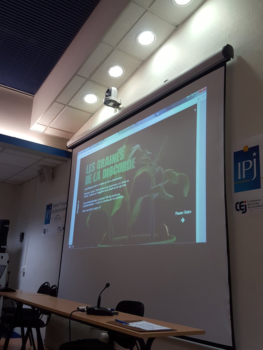 IPJdauphine's tweet photo. #webdothon2016 projet : les graines de la discorde @psl_univ @racontR @IsigeMinesParis @Paris_Dauphine https://t.co/kJHPkYmHak