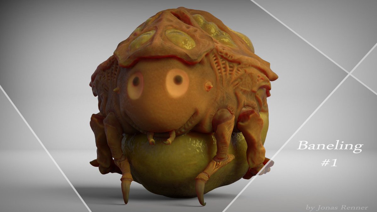 fatalerroragain's tweet photo. First piece of an incoming Fanart about the Baneling of #Starcraft @Blizzard_Ent https://t.co/YW6roKAiYz https://t.co/q676YnTW5W