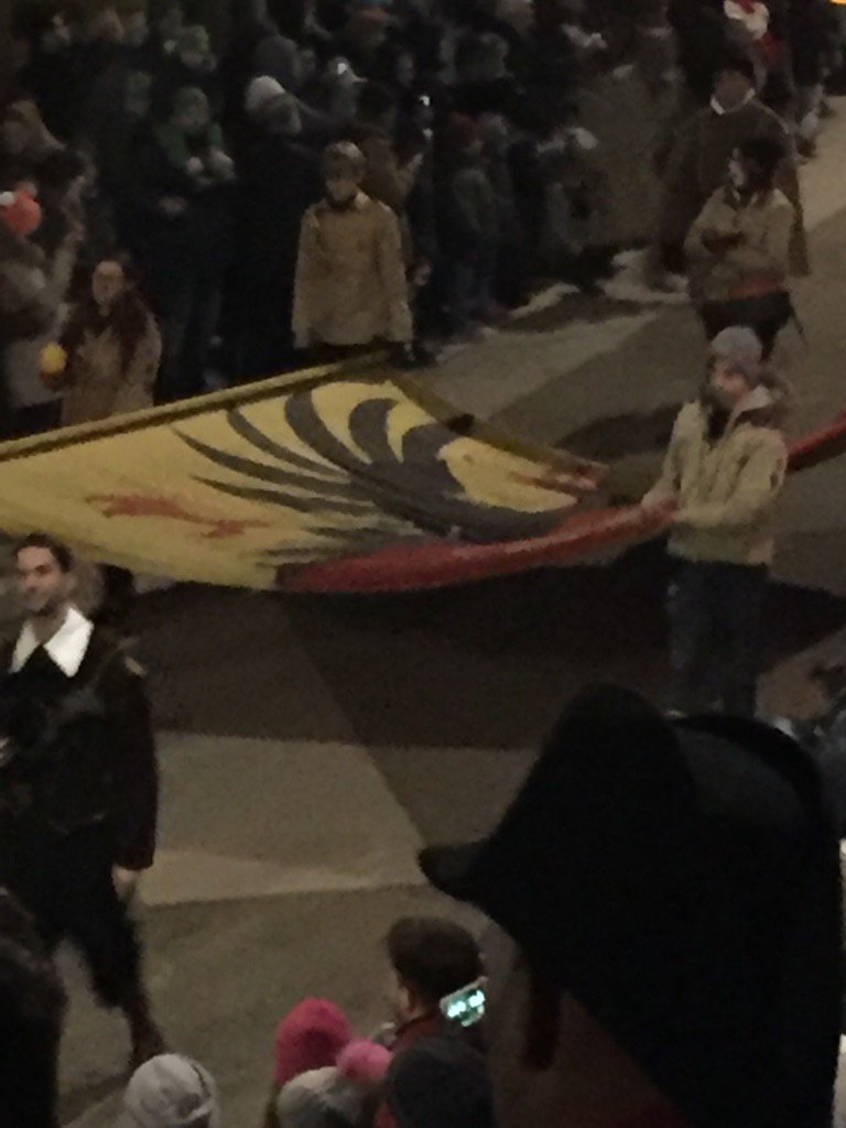 Claudine_Schmid's tweet photo. #escalade2016 #Genève début du cortège en présence du President de la Confédération J.Schneider-Amman @_BR_JSA https://t.co/740ss9Ek81