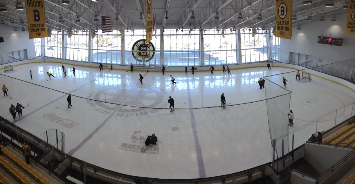 Practice time at Warrior Ice Arena. NHLBruins https//t.co/gMFjqcsXAr