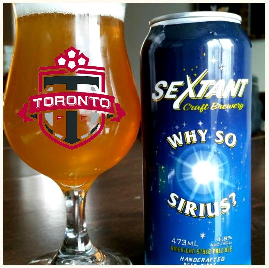 Cheers !! <a href="/torontofc/">Toronto FC</a> from your friends at SEXTANT.  Thanks for bringing a championship game to Toronto! #TFClive #Toronto   #craftbeer