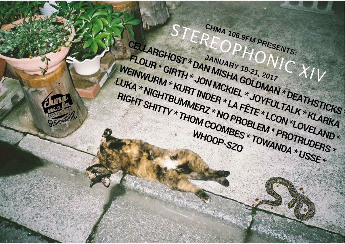 celeryghost's tweet image. Spreading our grievances at @StereoPhest this year ❄️️❄️️❄️️ we luv sackville