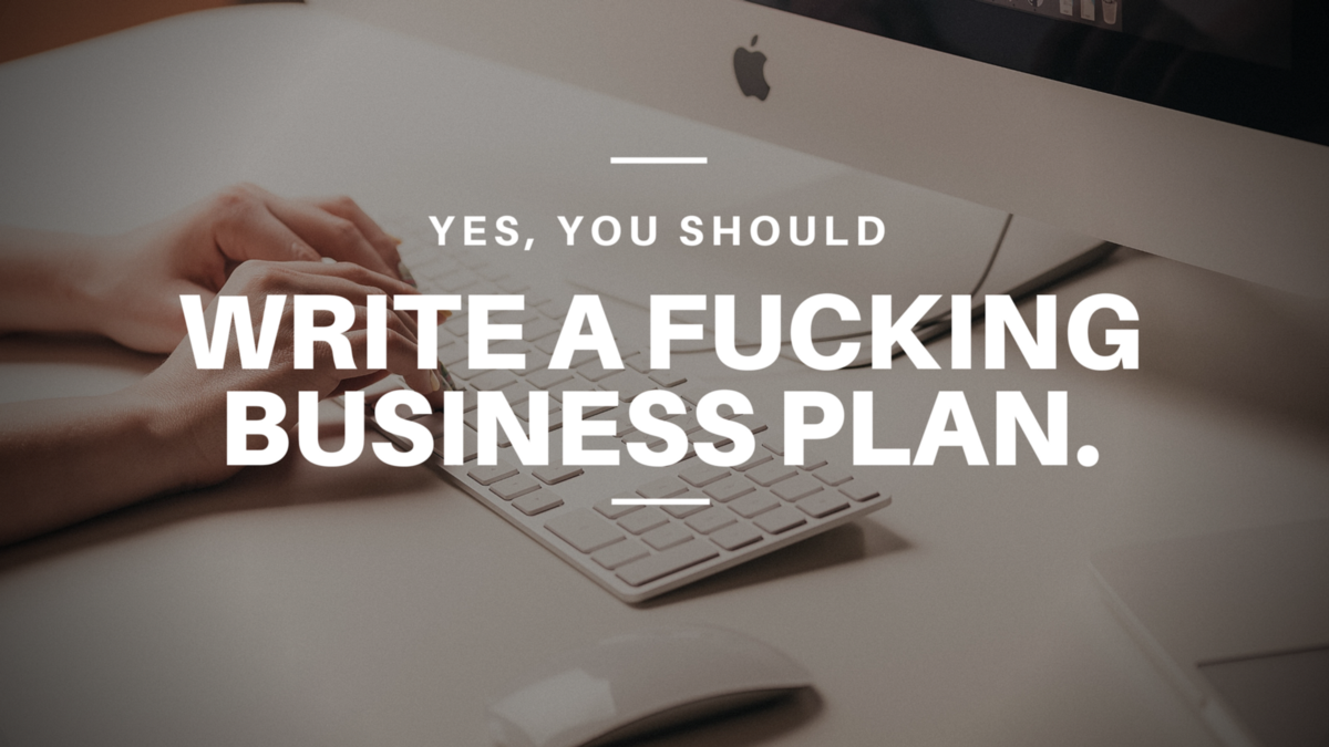EsportsProNet's tweet image. “Yes, you should write a fucking business plan.” medium.com/the-mission/ye…