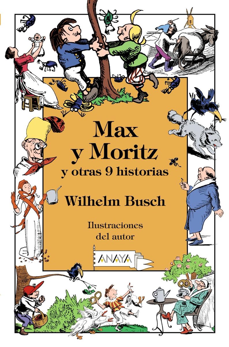 RedLeoteca's tweet photo. Despedimos la semana con el divertido "Enrique el maligno" de Wilhelm Bush @anayainfantil #cuentosdeadviento https://t.co/rgh5I15nxG https://t.co/lQ9hVgRYno