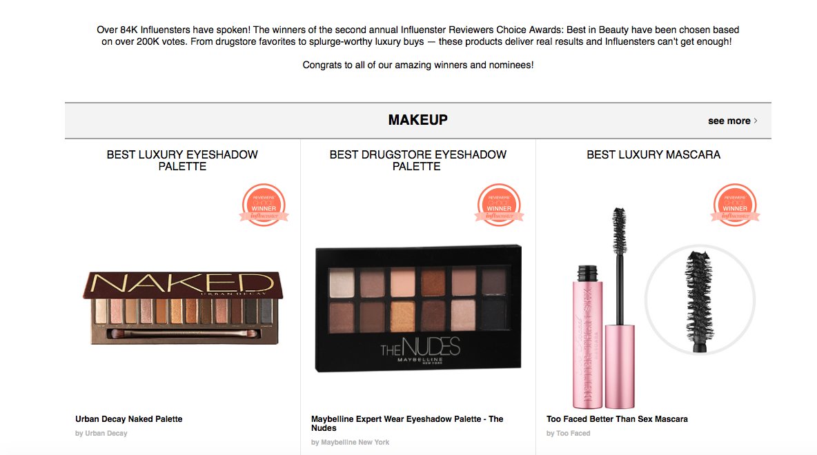 KatieSamuel2's tweet photo. CheckOut the Winners of the 2016 Awards: Best In Beauty https://t.co/K1eW87nNZr https://t.co/aa2PDHOCdF