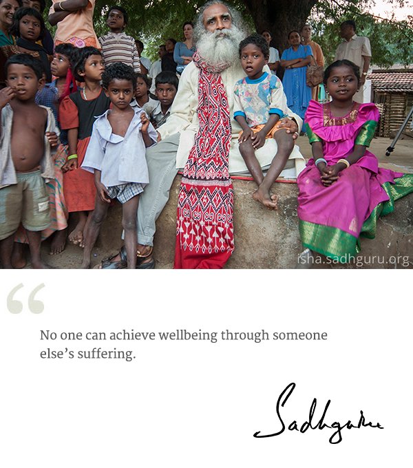 ravivasandani2's tweet photo. Sadhguru quote . #Guide2Joy https://t.co/NS7amubTGL