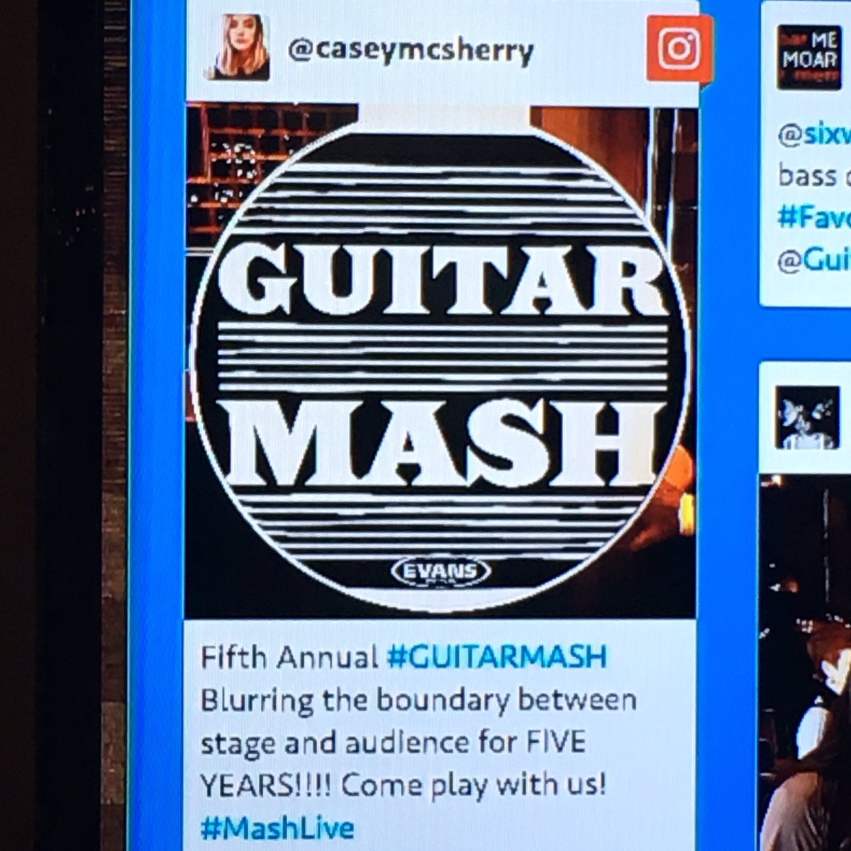 casey_mcsherry's tweet photo. #MASHLIVE inception ๐ https://t.co/V6dja3nQkh