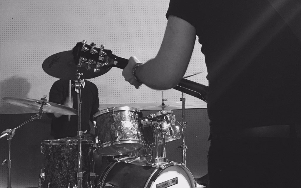 PhaseBand's tweet photo. Right at this very moment #rehearsal #phase #phaseband https://t.co/xZY5sSWK7L