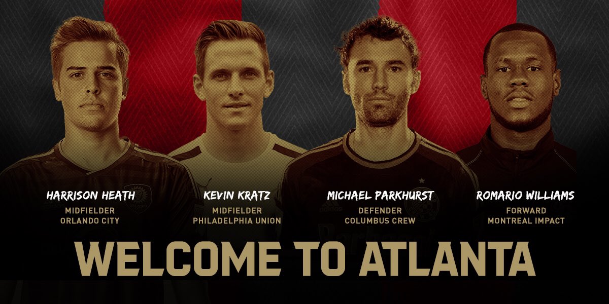 #ATLUTD make roster moves in <a href="/MLS/">Major League Soccer</a> trade window. Welcome to Atlanta!
All details 📝: bit.ly/2hdtxq5