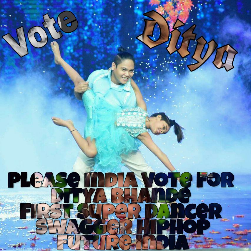 Please India Vote For Ditya @DityaBhande log on #sonylivtv or download #Sonylivapp  #voteditya #Indiavoteditya #superdancer #dancekakal
