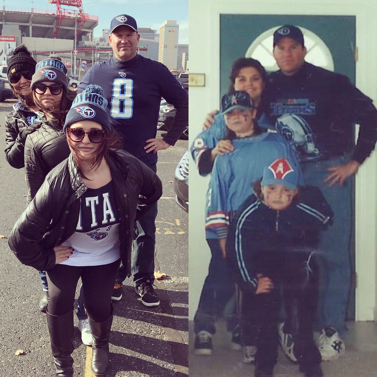 Long time All time Titans Fans. Orecks in Nashville. #99to16 <a href="/NissanStadium/">Nissan Stadium</a> #CA #titanup <a href="/Titans/">Tennessee Titans</a> <a href="/Tennessean/">Tennessean</a> <a href="/Nashville_ABC/">Nashville</a> <a href="/NashvilleRadar/">Nashville Music</a>