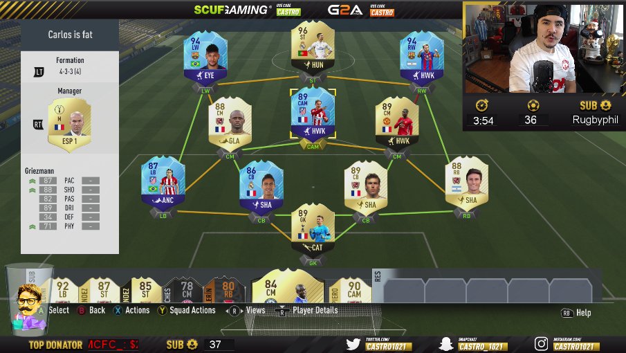Castro1021's tweet image. BEST SQUAD YOU'VE SEEN YET????????