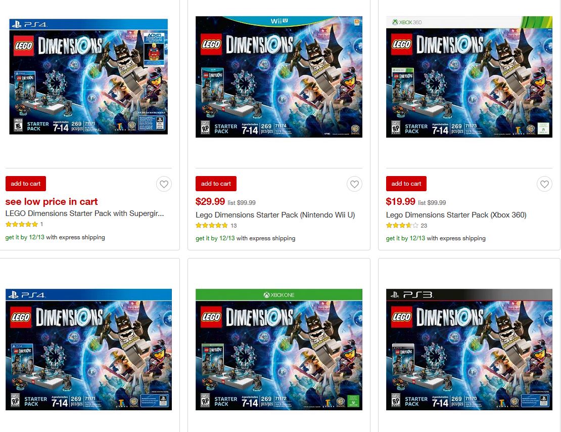 lego dimensions ps4 target